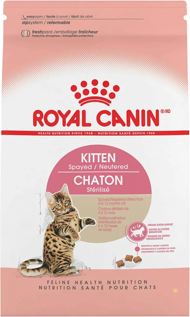 Royal Canin Spayed/Neutered Kitten Dry Food