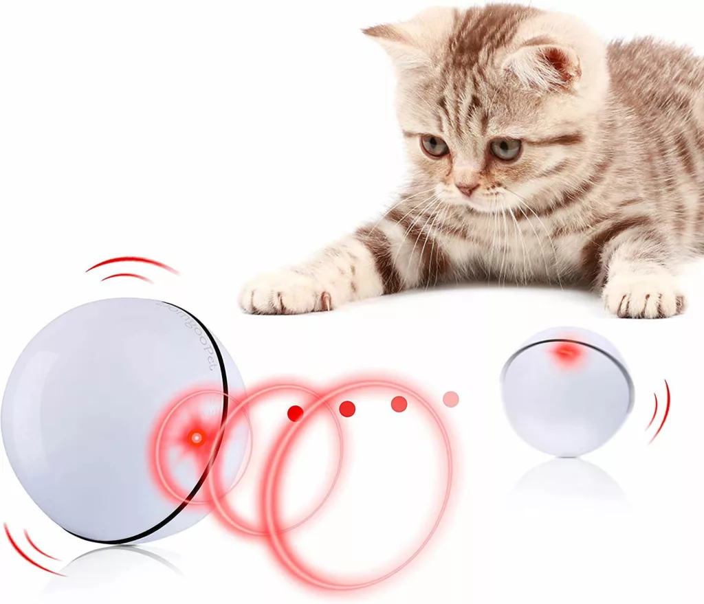 Domgoopet Self-Rotating Cat Toy
